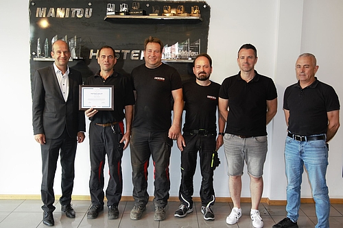 EDER Stapler ist 4-Sterne Partner Dealer von Manitou