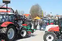 Bild von Steyr Traktoren bei der Pähl Frühjahrsausstellung