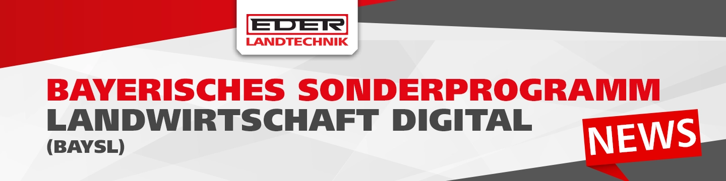 BaySL Digital Banner für Bayerisches Sonderprogramm Landwirtschaft Digital
