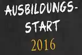 Grafik Ausbildungsstart 2016