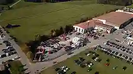 Drohnenbild vom Standort Tuntenhausen