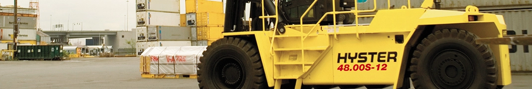Header Hyster Bild eines Hyster Staplers