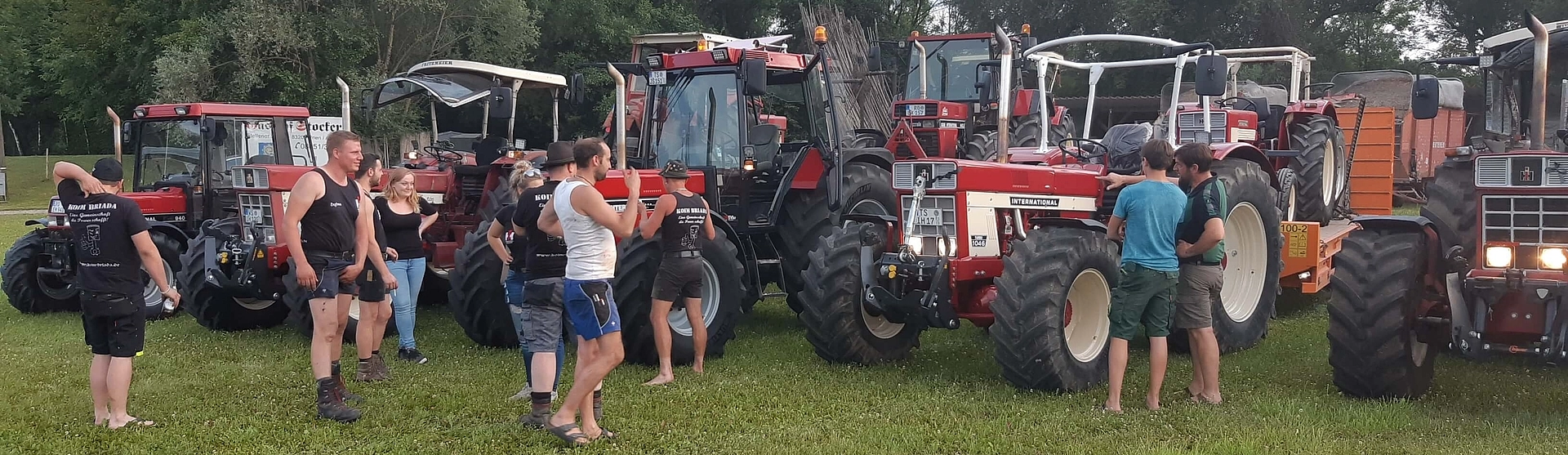 Mccormiktreff Gruppenbild vom Treffen der Miccormikfreunde