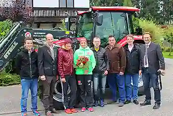 Gruppenfoto mit Franzi Preuß