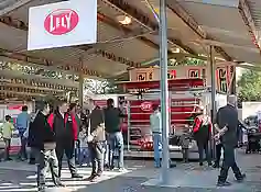 Lely Stand bei der Kirchweih Ausstellung